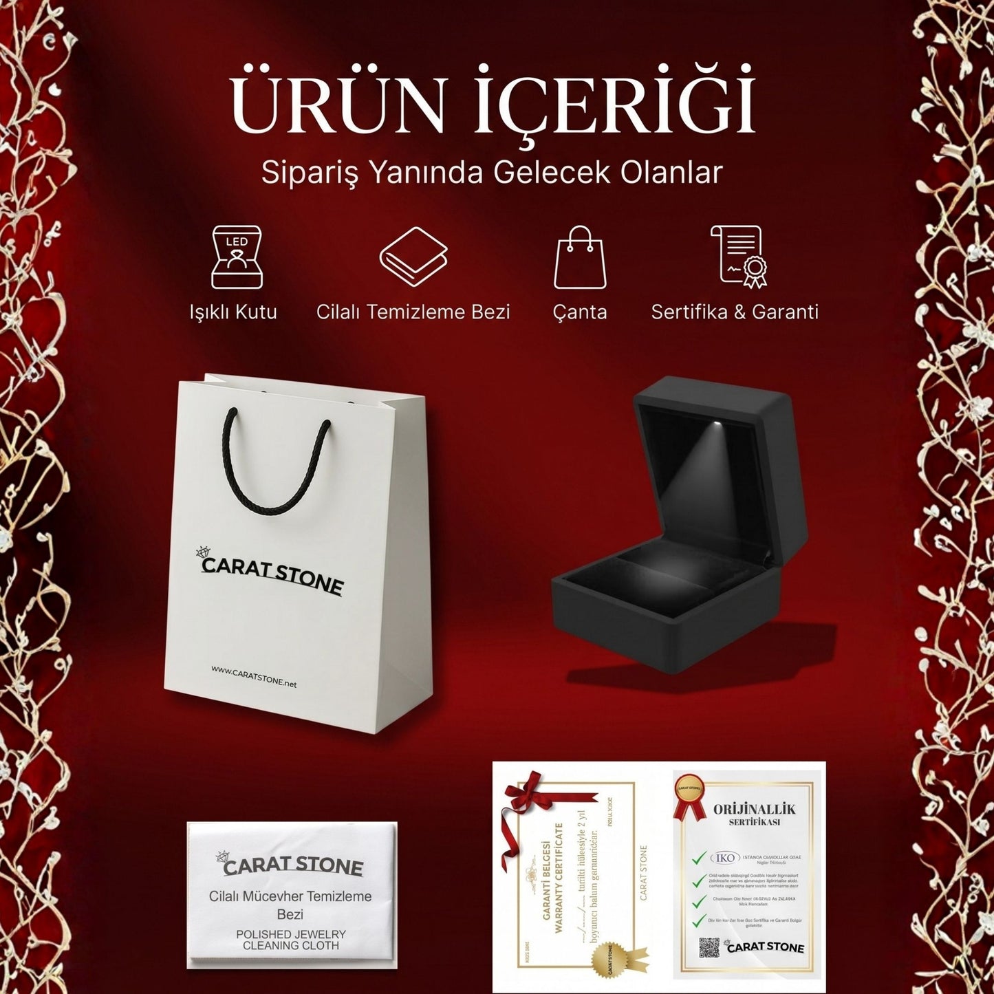 925 AYAR KADIN GÜMÜŞ BEŞTAŞ VE TEKTAŞ YÜZÜK SET