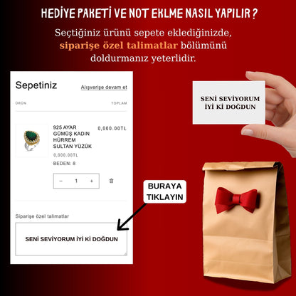 925 ayar gümüş 6 tırnak tektaş yüzük