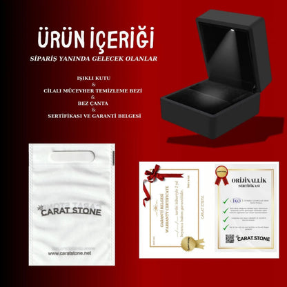 925 ayar gümüş Pırlanta Işıltılı 0.10 Carat Gümüş Sonsuzluk Yarımtur Kadın Yüzük (