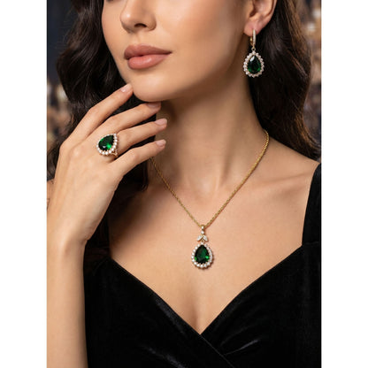 925 AYAR GÜMÜŞ YÜZÜK,KOLYE,KÜPE, SET (KOLYE ZİNCİRİ DAHİL )